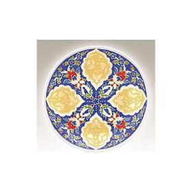 Kütahya Porselen Dekor No 03880 13 cm El Dekoru Tabak