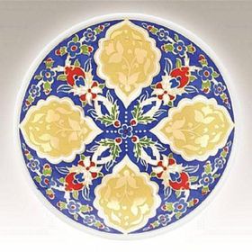 Kütahya Porselen Dekor No 03880 13 cm El Dekoru Tabak