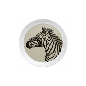 Kütahya Porselen Doğadakiler Zebra 27 cm Servis Tabağı