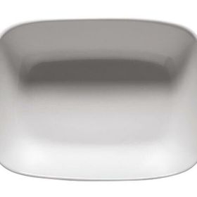 Kütahya Porselen EO12KR00 12 cm 12 Adet Ent Otel Kare Kayık Tabak, Meze Tabağı