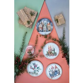 Kütahya Porselen Festive 4 Parça 15 cm Tabak