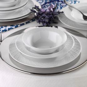 Kütahya Porselen Flora 24 Parça 6 Kişilik Yemek Takımı