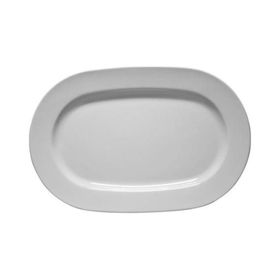Kütahya Porselen Frig Otel Dekorsuz 22 cm 6 Adet Kayık Tabak