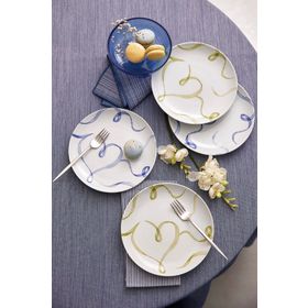 Kütahya Porselen Grazia 4 Parça 21 cm Pasta Tabağı