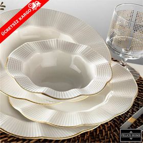 Kütahya Porselen Milena 83 Parça Yemek Takımı