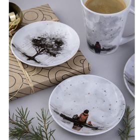 Kütahya Porselen Mind 4 Parça 10 cm Tabak
