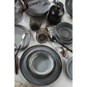 Kütahya Porselen Moderna Mavi 8 Parça 2 Kişilik Yemek Takımı