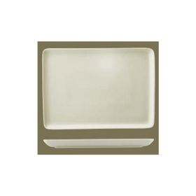 Kütahya Porselen Nano 30x22 cm Dikdörtgen Tabak Siyah 894006