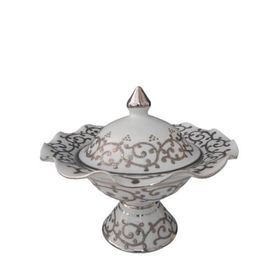 Kütahya Porselen No:412 Hanedan Şekerlik 22 cm Dekor
