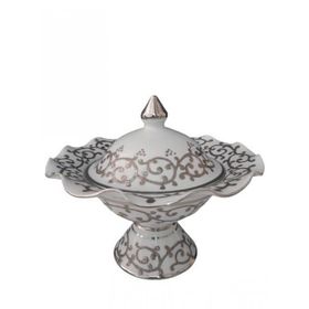 Kütahya Porselen No:412 Hanedan Şekerlik 22 cm Dekor
