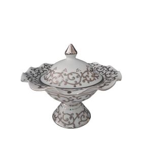 Kütahya Porselen No:412 Hanedan Şekerlik 22 cm Dekor
