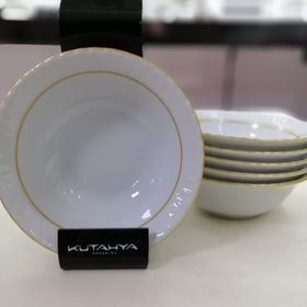 Kütahya Porselen Sedef Yaldızlı 15 CM 6'lı Kase