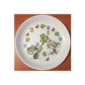Kütahya Porselen Sedef Yaldızlı 17 cm 6'lı Yemek Tabağı
