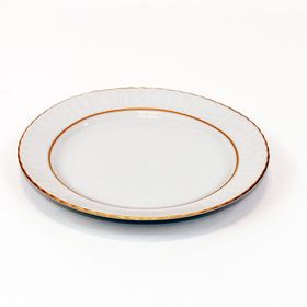 Kütahya Porselen Sedef Yaldızlı 20 cm 6'lı Pasta Tabağı