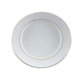 Kütahya Porselen Sedef Yaldızlı 25 cm 6'lı Servis Tabağı