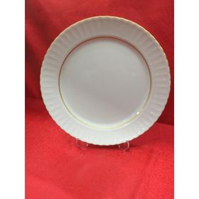Kütahya Porselen Sedef Yaldızlı 25 cm 6'lı Servis Tabağı