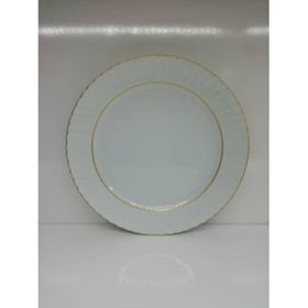 Kütahya Porselen Sedef Yaldızlı 25 cm 6'lı Servis Tabağı