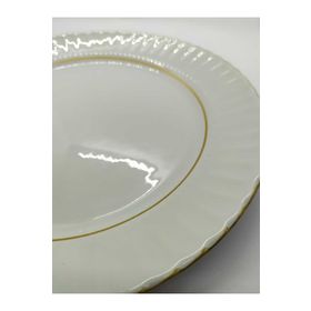 Kütahya Porselen Sedef Yaldızlı 6x25 CM Servis Tabağı
