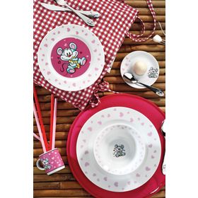 Kütahya Porselen Sevimli Fare 5 Parça Mama Takımı