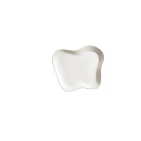 Kütahya Porselen Skallop 2 Parça 28x25 cm Krem Kayık Seti