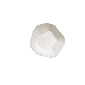 Kütahya Porselen Skallop Krem 18 cm 2'li Kase Seti