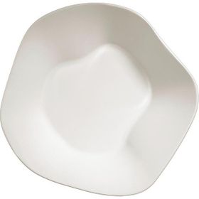 Kütahya Porselen Skallop Krem 18 cm 2'li Kase Seti