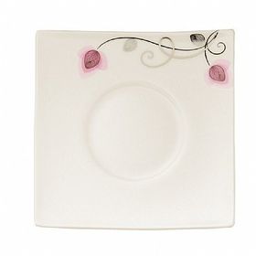 Kütahya Porselen Square Bone 84 Parça 65104 Desenli Yemek Takımı