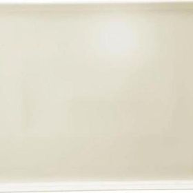 Kütahya Porselen Tan 18x13 cm 6'lı Dikdörtgen Pasta Sunum Servis Tabağı