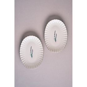 Kütahya Porselen Tiny Miny 2 Parça 28 cm Kayık Tabak