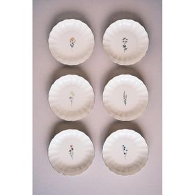 Kütahya Porselen Tiny Miny 6 Parça 20 cm Çukur Yemek Tabağı