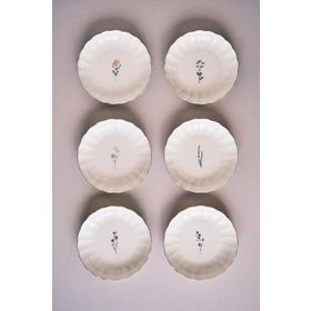 Kütahya Porselen Tiny Miny 6 Parça 20 cm Çukur Yemek Tabağı