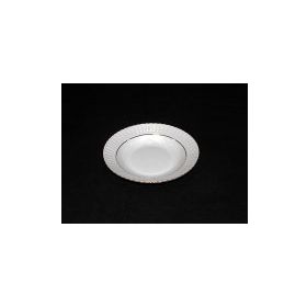Kütahya Porselen Yaldızlı 22 cm Çukur Tabak