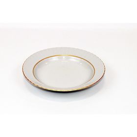 Kütahya Porselen Yaldızlı 22 cm Çukur Tabak