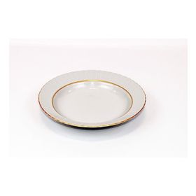 Kütahya Porselen Yaldızlı 22 cm Çukur Tabak