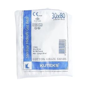 Kuteks 30x80 cm Elastik Gazlı Bez