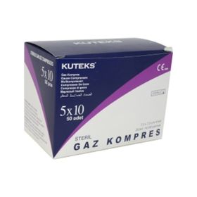 Kuteks 5x10'lu Steril Gaz Kompres