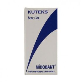 Kuteks Midobant Universal 8x3 cm Lüx Mavi Bandaj