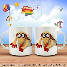 Kutudan Çıkan Şaşkın Kuzucuk Kupa Bardak