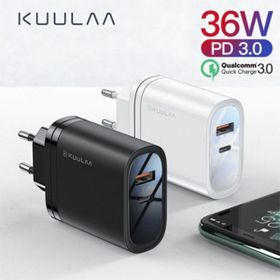 Kuulaa 1 Usb QC3.0 1 Pd 36w Universal Hızlı Şarj Başlık