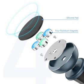 Kuulaa 360 Mıknatıslı Araç Havalandırma Telefon Tutucu