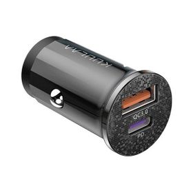 Kuulaa 42 W USB + Type-C Çift Çıkışlı Mini Hızlı Araç Şarj Cihazı