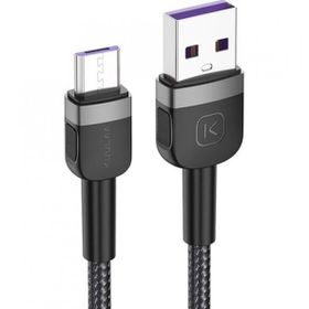 Kuulaa AL-32681 Micro USB 3 A Hızlı Şarj 1 mt Android USB Şarj Kablosu