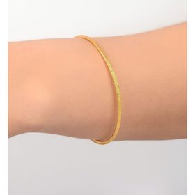 Kuyumcu Nurettin Simli Ajda Yatırımlık İşçiliksiz 12 gr 22 Ayar Altın Bilezik