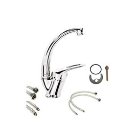 Kuzey Fittings Yağmur Mix Kuğu 5 lt Lavabo Bataryası