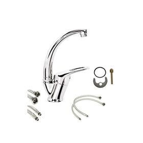 Kuzey Fittings Yağmur Mix Kuğu 5 lt Lavabo Bataryası