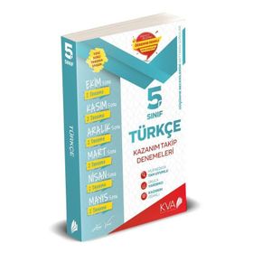 Kva Yayınları 5. Sınıf Türkçe Fark Var Kazanım Takip Denemeleri