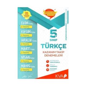 Kva Yayınları 5. Sınıf Türkçe Fark Var Kazanım Takip Denemeleri