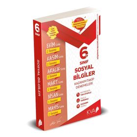 Kva Yayınları 6. Sınıf Sosyal Bilgiler Fark Var Kazanım Takip Denemeleri