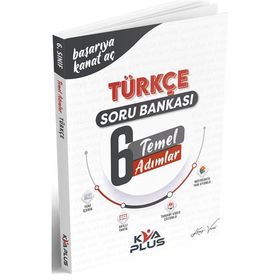 KVA Yayınları 6. Sınıf Türkçe Temel Adımlar Soru Bankası