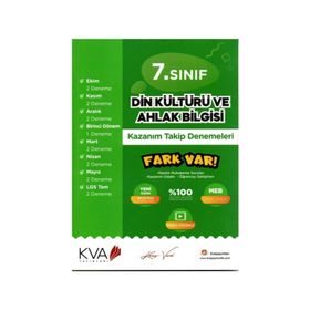 Kva Yayınları 7. Sınıf Din Fark Var Kazanım Takip Denemeleri